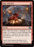 2024 Magic: The Gathering: Foundations Jumpstart (J25) - Play with Fire (#586, Uncommon) (, Near Mint)