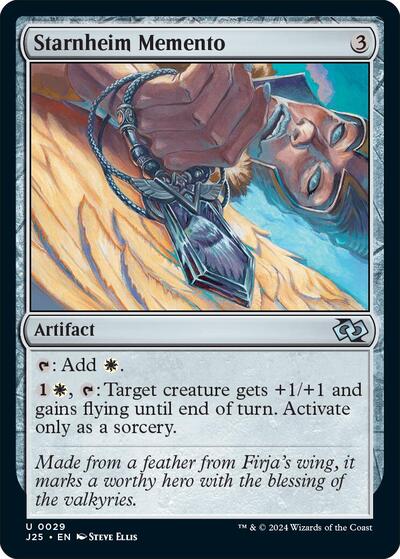 2024 Magic: The Gathering: Foundations Jumpstart (J25) - Starnheim Memento (#29, Uncommon) (, Near Mint)