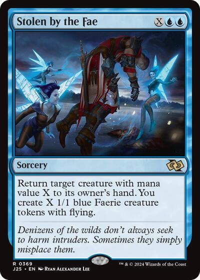 2024 Magic: The Gathering: Foundations Jumpstart (J25) - Stolen by the Fae (#369, Rare) (, Near Mint)
