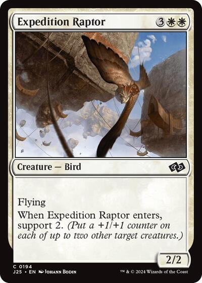 2024 Magic: The Gathering: Foundations Jumpstart (J25) - Expedition Raptor (#194, Common) (, Near Mint)