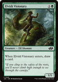 2024 Magic: The Gathering: Foundations Jumpstart (J25) - Elvish Visionary (#145, Common) (, Near Mint)