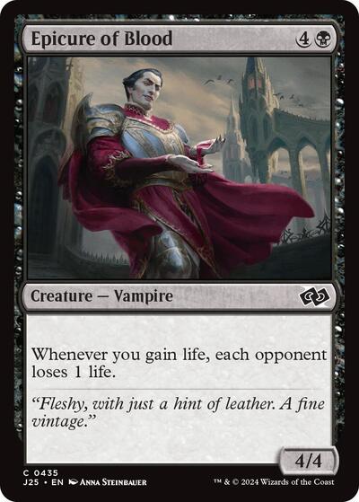 2024 Magic: The Gathering: Foundations Jumpstart (J25) - Epicure of Blood (#435, Common) (, Near Mint)