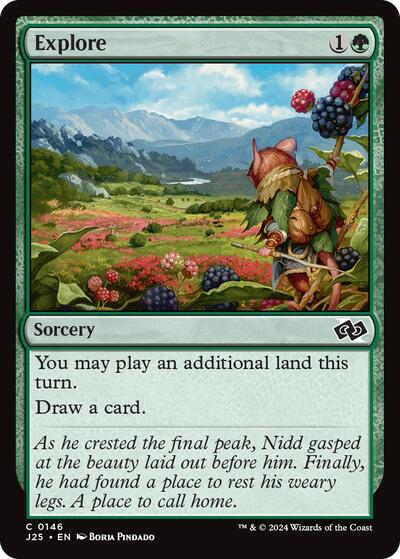 2024 Magic: The Gathering: Foundations Jumpstart (J25) - Explore (#146, Common) (, Near Mint)