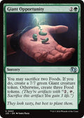2024 Magic: The Gathering: Foundations Jumpstart (J25) - Giant Opportunity (#663, Uncommon) (, Near Mint)