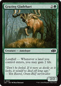 2024 Magic: The Gathering: Foundations Jumpstart (J25) - Grazing Gladehart (#665, Common) (, Near Mint)