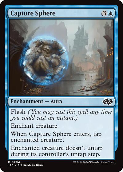 2024 Magic: The Gathering: Foundations Jumpstart (J25) - Capture Sphere (#294, Common) (, Near Mint)