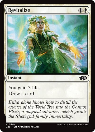2024 Magic: The Gathering: Foundations Jumpstart (J25) - Revitalize (#244, Common) (, Near Mint)