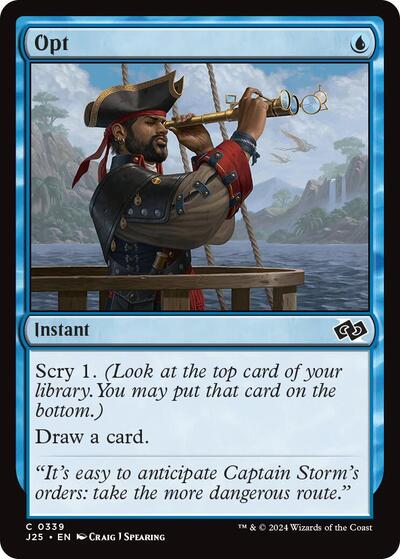 2024 Magic: The Gathering: Foundations Jumpstart (J25) - Opt (#339, Common) (, Near Mint)