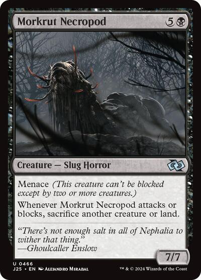 2024 Magic: The Gathering: Foundations Jumpstart (J25) - Morkrut Necropod (#466, Uncommon) (, Near Mint)