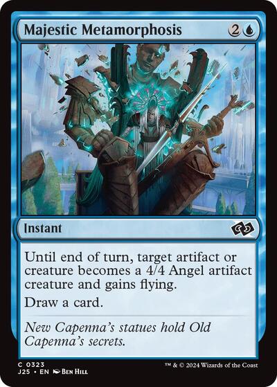 2024 Magic: The Gathering: Foundations Jumpstart (J25) - Majestic Metamorphosis (#323, Common) (, Near Mint)