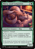 2024 Magic: The Gathering: Foundations Jumpstart (J25) - Mowu Loyal Companion Anime (#79, Uncommon) (, Near Mint)
