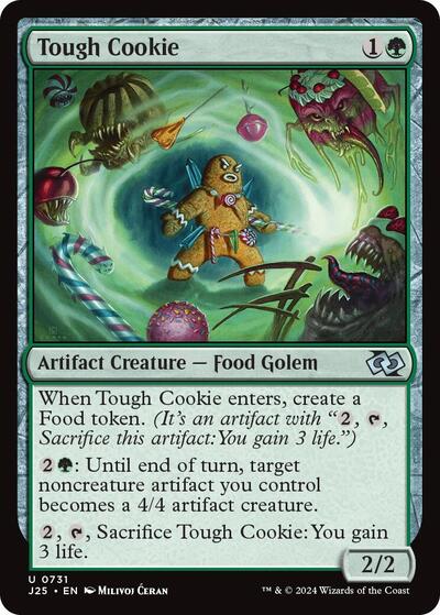 2024 Magic: The Gathering: Foundations Jumpstart (J25) - Tough Cookie (#731, Uncommon) (, Near Mint)