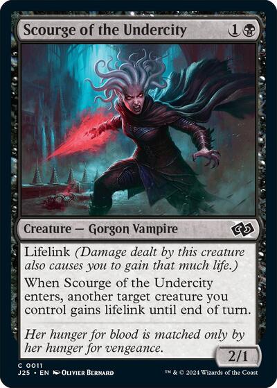 2024 Magic: The Gathering: Foundations Jumpstart (J25) - Scourge of the Undercity (#11, Common) (, Near Mint)
