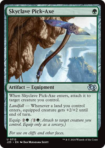 2024 Magic: The Gathering: Foundations Jumpstart (J25) - Skyclave Pick Axe (#712, Uncommon) (, Near Mint)