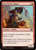 2024 Magic: The Gathering: Foundations Jumpstart (J25) - Destructive Digger (#133, Common) (, Near Mint)