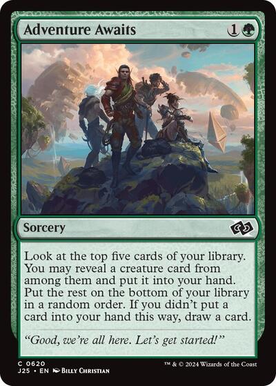 2024 Magic: The Gathering: Foundations Jumpstart (J25) - Adventure Awaits (#620, Common) (, Near Mint)