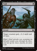 2024 Magic: The Gathering: Foundations (FDN) - Stab (#71, Common) (Foil, Near Mint)