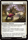 2024 Magic: The Gathering: Foundations (FDN) - Armasaur Guide (#3, Common) (Foil, Near Mint)