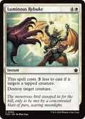 2024 Magic: The Gathering: Foundations (FDN) - Luminous Rebuke (#20, Common) (Foil, Near Mint)