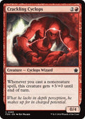 2024 Magic: The Gathering: Foundations (FDN) - Crackling Cyclops (#83, Common) (Foil, Near Mint)