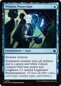 2024 Magic: The Gathering: Foundations (FDN) - Witness Protection (#168, Common) (, Near Mint)