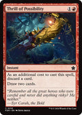2024 Magic: The Gathering: Foundations (FDN) - Thrill of Possibility (#210, Common) (Foil, Near Mint)