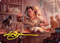 2024 Magic: The Gathering: Art Series: Foundations (ASFDN) - Cat Collector Art Card 1 54 Gold Stamped Signature (#1, Special) (, Near Mint)