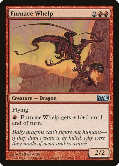 2012 Magic: The Gathering: Magic 2013 (M13) (M13) - Furnace Whelp (#133, Uncommon)