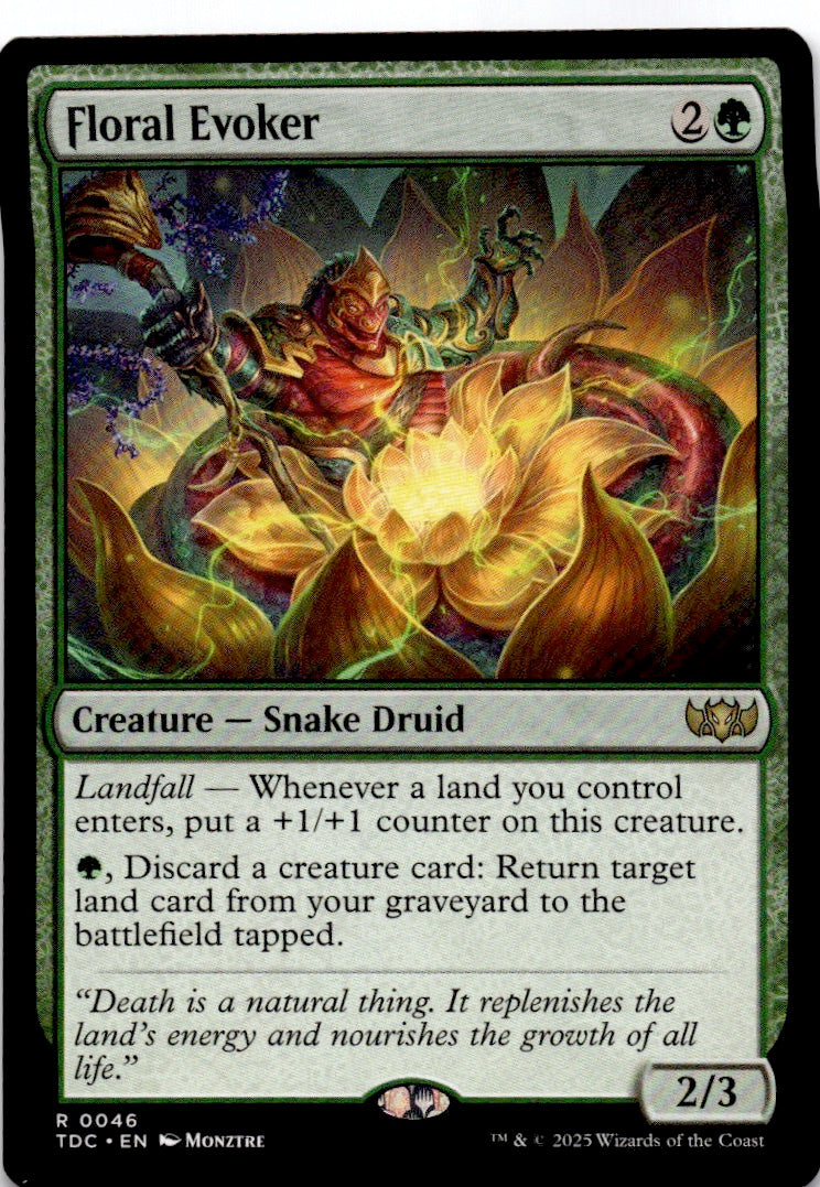 Floral Evoker (Extended Art)