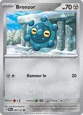 2025 Pokemon: SV: Prismatic Evolutions (PRE) - Bronzor (#066/131, Common) (, Near Mint)