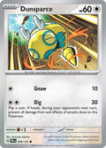 2025 Pokemon: SV: Prismatic Evolutions (PRE) - Dunsparce (#079/131, Common)