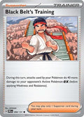 2025 Pokemon: SV: Prismatic Evolutions (PRE) - Black Belts Training 098 131 (#098/131, Common) (, Near Mint)