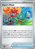 2025 Pokemon: SV: Prismatic Evolutions (PRE) - Ogres Mask (#118/131, Uncommon)