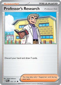 2025 Pokemon: SV: Prismatic Evolutions (PRE) - Professors Research Professor Oak (#122/131, Common) (, Near Mint)