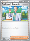 2025 Pokemon: SV: Prismatic Evolutions (PRE) - Professors Research Professor Elm (#123/131, Common) (, Near Mint)