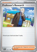 2025 Pokemon: SV: Prismatic Evolutions (PRE) - Professors Research Professor Rowan (#124/131, Common)