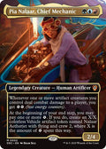 2025 Magic: The Gathering: Commander: Aetherdrift (DRC) - Pia Nalaar Chief Mechanic Borderless (#2, Mythic Rare) (Foil, Near Mint)