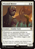 2025 Magic: The Gathering: Commander: Aetherdrift (DRC) - Wizened Mentor (#8, Rare) (, Near Mint)