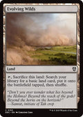 2025 Magic: The Gathering: Commander: Aetherdrift (DRC) - Evolving Wilds 0153 (#153, Common) (, Near Mint)