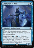 2025 Magic: The Gathering: Commander: Aetherdrift (DRC) - Champion of Wits (#72, Rare) (, Near Mint)