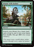 2025 Magic: The Gathering: Commander: Aetherdrift (DRC) - Attune with Aether (#109, Common) (, Near Mint)