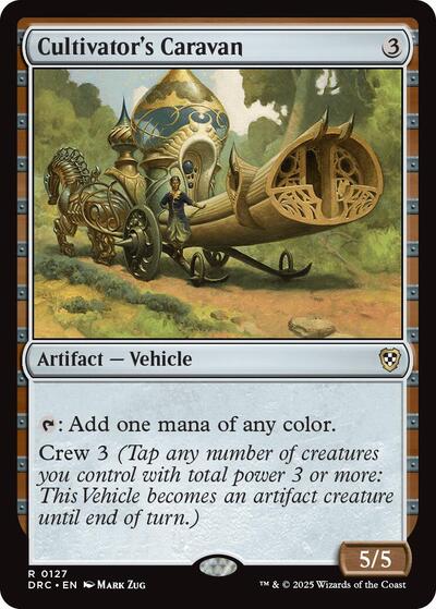2025 Magic: The Gathering: Commander: Aetherdrift (DRC) - Cultivators Caravan (#127, Rare) (, Near Mint)