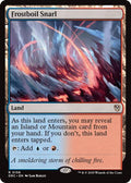 2025 Magic: The Gathering: Commander: Aetherdrift (DRC) - Frostboil Snarl (#158, Rare) (, Near Mint)
