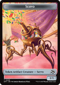 2025 Magic: The Gathering: Aetherdrift (DFT) - Servo Thopter 0009 Double Sided Token (#8 // 9, T) (, Near Mint)
