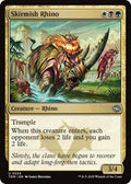 2025 Magic: The Gathering: Tarkir: Dragonstorm (TDM) - Skirmish Rhino (#224, Uncommon) (Foil, Near Mint)