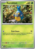 2025 Pokemon: SV09: Journey Together (JTG) - Karrablast (#009/159, Common) (, Near Mint)