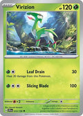 2025 Pokemon: SV09: Journey Together (JTG) - Virizion (#015/159, Uncommon) (, Near Mint)