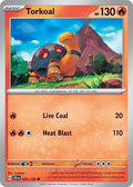 2025 Pokemon: SV09: Journey Together (JTG) - Torkoal (#025/159, Common) (, Near Mint)