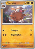 2025 Pokemon: SV09: Journey Together (JTG) - Piloswine (#078/159, Common) (, Near Mint)