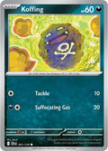 2025 Pokemon: SV09: Journey Together (JTG) - Koffing (#091/159, Common) (, Near Mint)